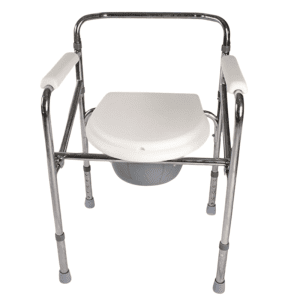 Chaise garde-robe chrome pliable sans roue