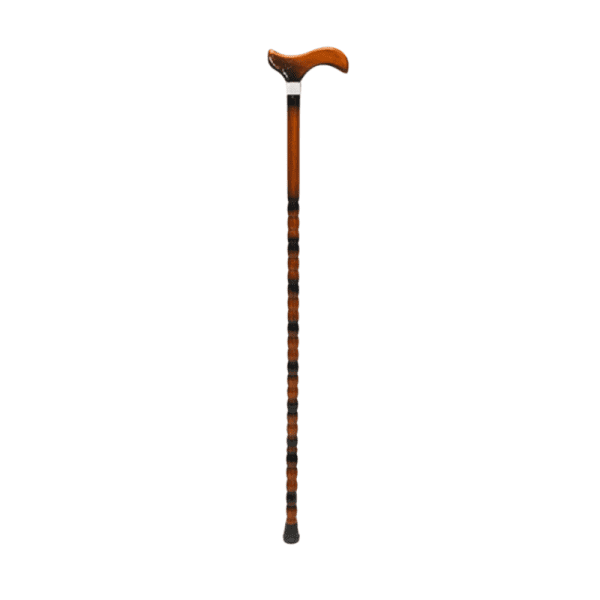 Canne en bois forme T
