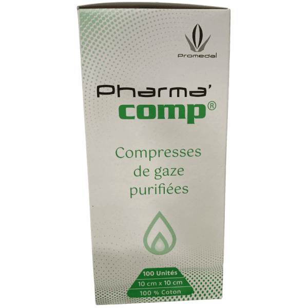 COMPRISSES PURIFIEES 100 PIECE 10cm*10cm