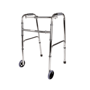 Déambulateur articulé avec roue